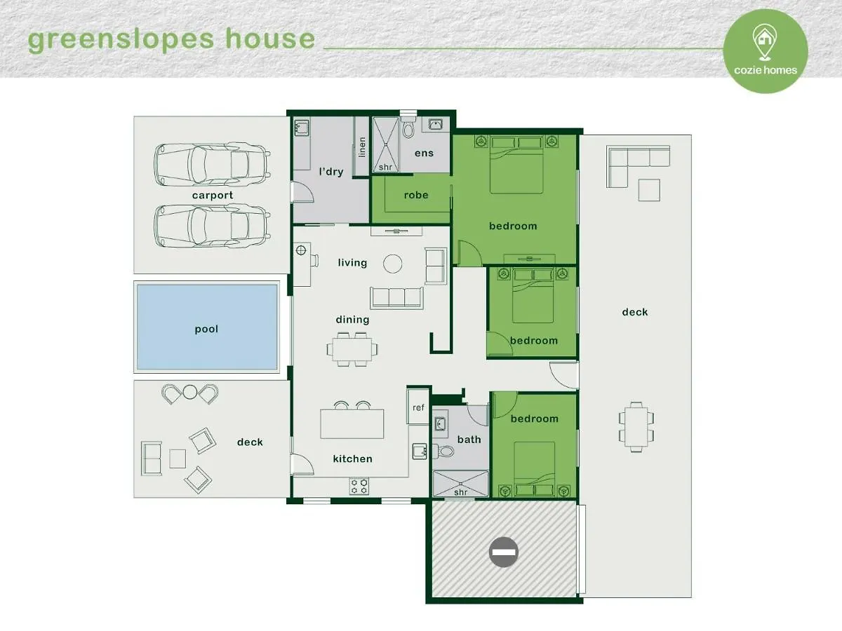 Greenslopes House Edge Hill Сasa de vacaciones
